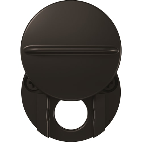 Speyeguard® Fixed Peephole Cover, Matte Black, Metal Plated Finish